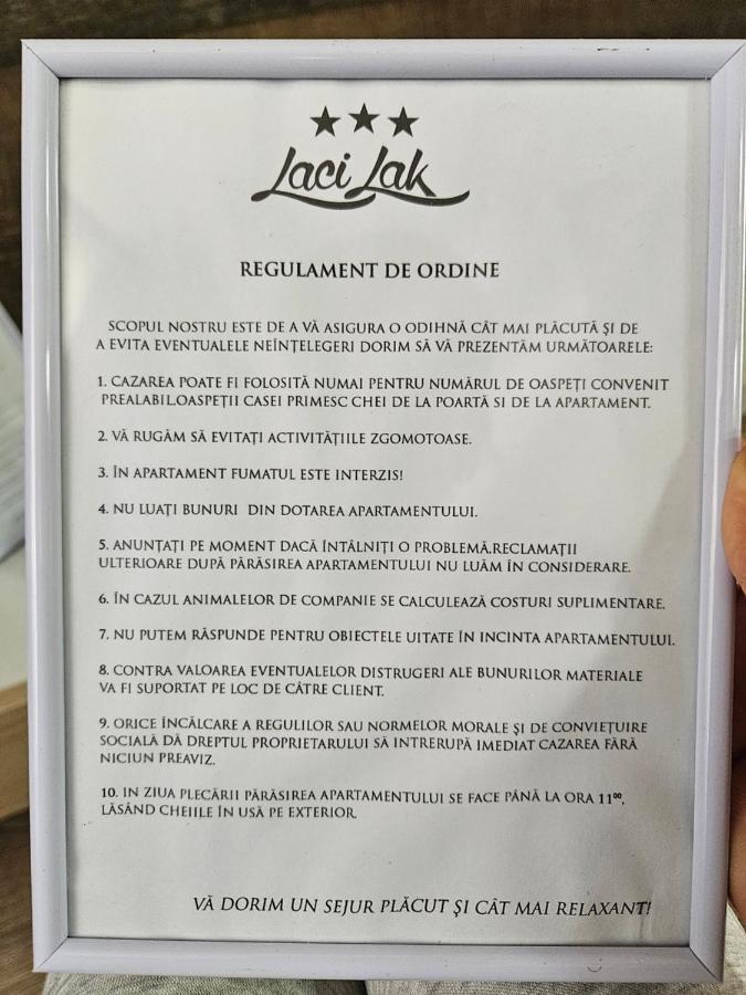 Laci Lak Oradea Dış mekan fotoğraf